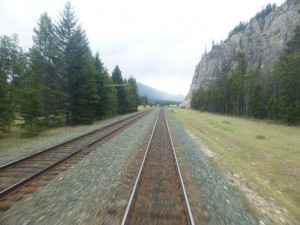 Train travel through Canada, Louise Kenward (2014)